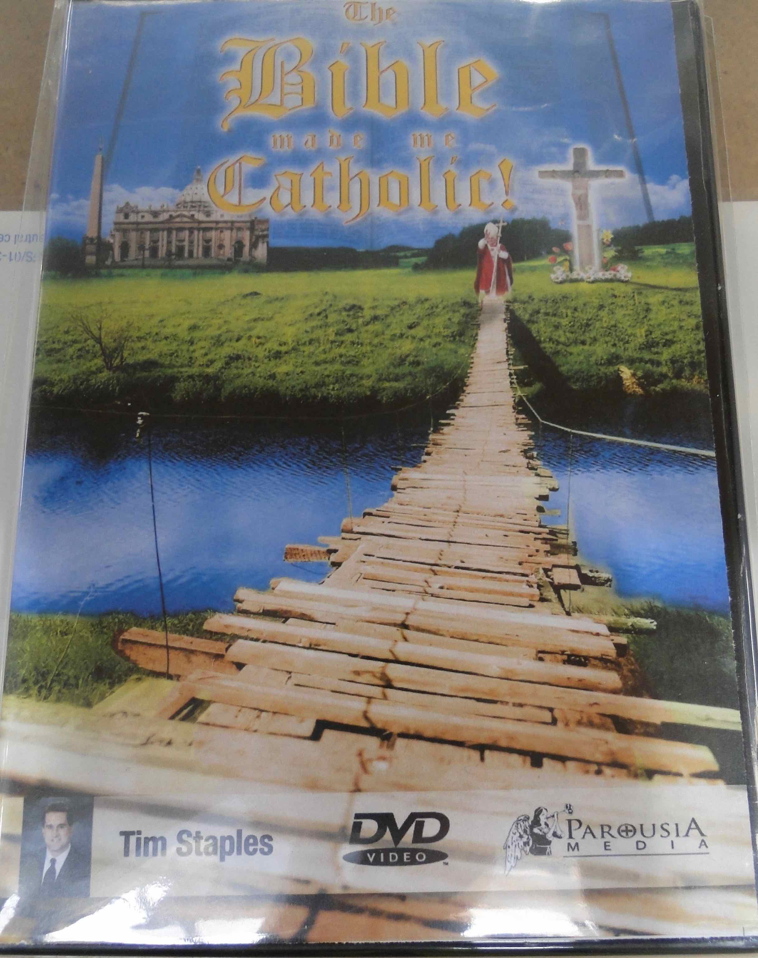 DVD The Bible made me Catholic